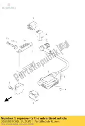 Here you can order the relay assy, stm from Suzuki, with part number 3180029C00: