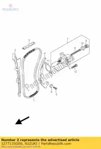 suzuki 1277135G00 przewodnik, ?a?cuch krzywkowy - Dół