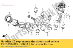 Tutaj możesz zamówić ? O? Ysko c, ? Rodek wa? U korbowego (br? Zowy) od Honda , z numerem części 13325MR7013: