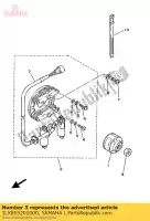 1LX855201000, Yamaha, bobine, charge yamaha yz 125, Nouveau