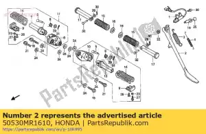 Honda 50530MR1610 barre, béquille latérale - La partie au fond