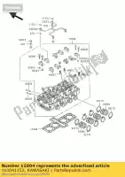 110041152, Kawasaki, gasket-head zl600-a1 kawasaki eliminator gpx gpz zl 600 1985 1986 1987 1988 1989 1990 1993 1994 1995 1996 1997, New