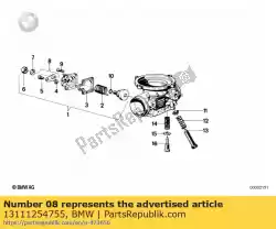 Here you can order the lever (to 01/1971) from BMW, with part number 13111254755: