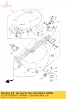 5JX247340000, Yamaha, Opaska, siedzenie yamaha xvs dragstar 125 250, Nowy