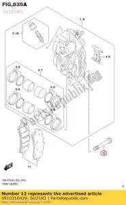 Suzuki 0910310429 ?ruba 10x70 - Dół