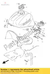 Qui puoi ordinare serbatoio completo, carburante da Suzuki , con numero parte 4410016G11YD8: