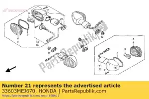 Honda 33603MEJ670 zestaw nasadek r - Dół