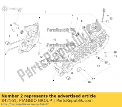 Aprilia 842161, ?ruba dwustronna, OEM: Aprilia 842161