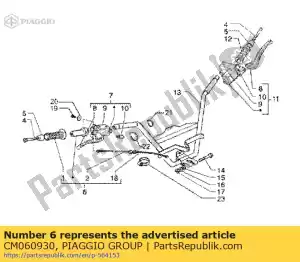 Piaggio Group CM060930 tuleja przepustnicy x9125 - Dół