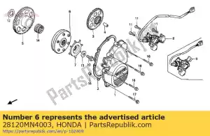 honda 28120MN4003 geen beschrijving beschikbaar op dit moment - Onderkant