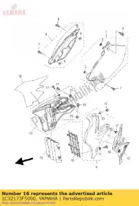 yamaha 1C32173F5000 graphic, 2 - Bottom side