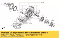 44620MT3000, Honda, colletto, fr. distanza dell'asse honda st vf vt 750 1100 1990 1991 1992 1993 1994 1995 1996 1997 1998 1999 2000 2010 2011 2012 2013, Nuovo