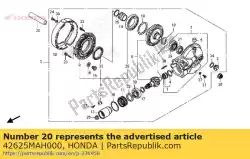 Aquí puede pedir collar b, rr. Distancia de Honda , con el número de pieza 42625MAH000: