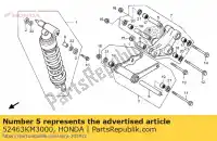 52463KM3000, Honda, col, bras coussin honda (l) japanese domestic / nc29-100 cbr 400 600 1000 1987 1988 1989 1990 1991 1992 1993 1994 1995 1996 1997 1998 1999, Nouveau