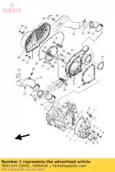 Aqui você pode pedir o tampa, cárter 1 em Yamaha , com o número da peça 3B4154110000: