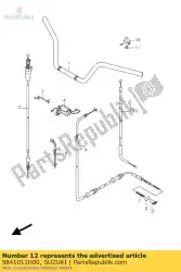 Here you can order the cable assy,star from Suzuki, with part number 5841011H00: