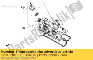 honda 12310MATE00 dekking ass., cilinderkop - Onderkant