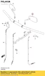 Here you can order the mirror assy,rea from Suzuki, with part number 5660014G20: