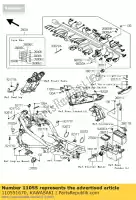 110551670, Kawasaki, bracket,fuse holder kawasaki er6n  d er6f er650 c ex650 er 6f abs 6n 650 , New