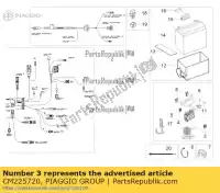 CM225720, Piaggio Group, Fuse 20a aprilia moto-guzzi  norge rs rs4 stelvio tuono v4 1100 (usa) tuono v4 1100 (usa) e5 v zd4kb000 zd4kbu00 zd4kc000 zd4kca00 zd4ky zd4kya00 zd4kyb zd4kyb00 zd4kyua zd4kza00 zd4kzb00 zd4kzu zd4tw000 zd4xaa00 zd4xab00 zgukwa00 zgukwa00, zgukwc00 zgukwb00 zgukw, New