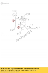 Aprilia 564836, Hose clamp, OEM: Aprilia 564836