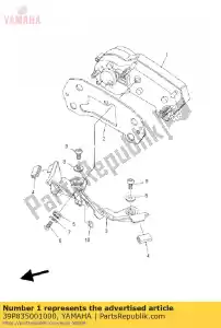 yamaha 39P835001000 gruppo metro - Il fondo