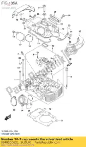 Suzuki 0948200621 vela de ignição (cpr - Lado inferior