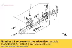 Aquí puede pedir pinza subconjunto, de Honda , con el número de pieza 45250KPP902: