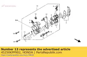 honda 45250KPP902 pinza subconjunto, - Lado inferior