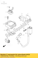 3280003H00, Suzuki, Zespó? prostownika regulatora suzuki uh 125 200 2007 2008 2009 2010 2011, Nowy