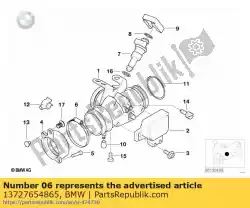 Here you can order the hose clamp from BMW, with part number 13727654865: