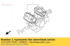 Honda 12332MY7000 junta, tapa del respiradero - Lado inferior