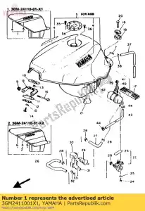 Yamaha 3GM2411001X1 serbatoio carburante comp. - Il fondo