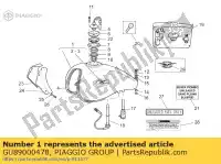 GU89000478, Piaggio Group, tanque de combustible gris pórfido moto-guzzi california stone metal pi 1100 2002, Nuevo