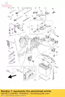 4WV821150000, Yamaha, fio, mais chumbo yamaha yfm 600 2000 2001, Novo