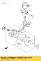 1216030G00, Suzuki, connrod assy suzuki gsx r 750 2004 2005, Nouveau