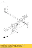 5124045G10, Suzuki, knokkel comp, st suzuki lt r 450 2006 2007 2008 2009 2010 2011, Nieuw