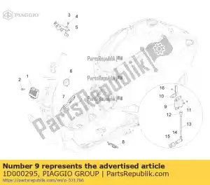 Piaggio Group 1D000295 elektroniczna jednostka zap?onowa - Dół