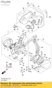 suzuki 1376040H00 bracket comp,ai - Bottom side