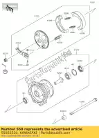 550S2520, Kawasaki, pin-cup, 2,5x20 kx60-b20 kawasaki  klx 110 2002 2003 2005 2006 2007 2008 2009 2010 2011 2012 2013 2014 2015 2016 2017 2018 2019 2020 2021, Novo