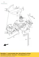 4410001H10019, Suzuki, tank assy,fuel suzuki gsx r600 r750 600 750 , New