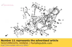 Tutaj możesz zamówić talerz, r. Fr. Zawieszenie silnika od Honda , z numerem części 50221MN1670: