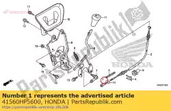 Qui puoi ordinare dado comp., regolazione da Honda , con numero parte 41560HP5600: