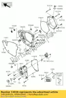 140260026, Kawasaki, afdekketting kx250t6f kawasaki kx 250 2006 2007 2008 2009 2010 2011, Nieuw