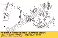 51316KPL900, Honda, cap, fr fork dist ( honda scv lead  scv100f 100 , Novo