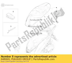 Here you can order the chiave ammortizzatore from Piaggio Group, with part number 648069: