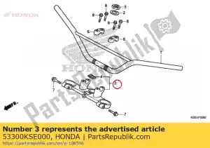 honda 53300KSE000 brug comp., vorktop - Onderkant