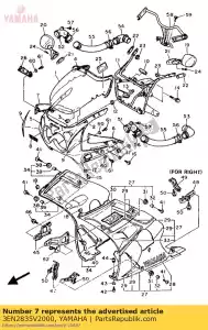 Yamaha 3EN2835V2000 painel 2 - Lado inferior