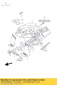 suzuki 0916908036 máquina de lavar - Lado inferior