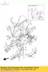 Qui puoi ordinare condotto 1 da Yamaha , con numero parte 5VY2838N00P5: